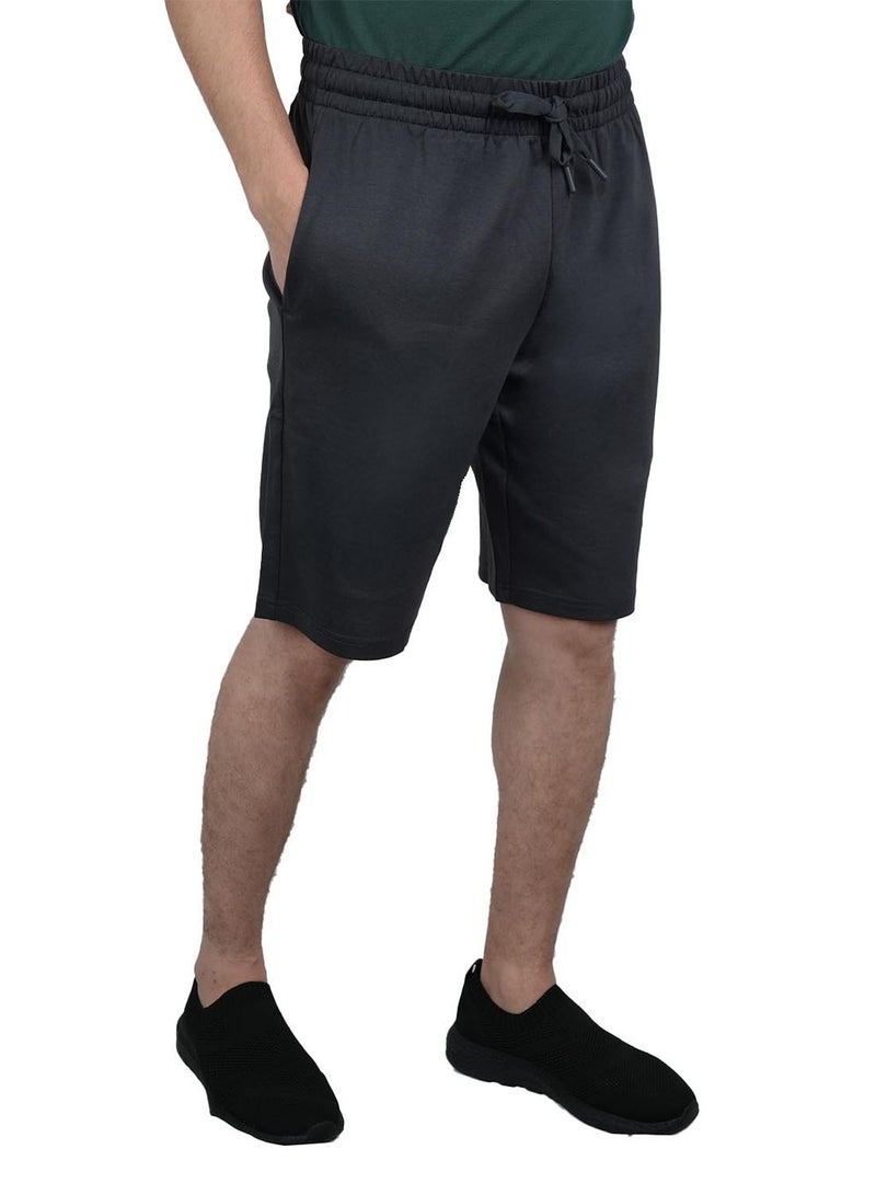 GIORDANO Men's Regular Fit Shorts: Cotton Knit - Image 1