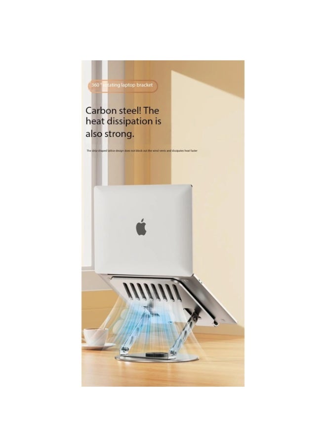 Laptop Stand up to 17.3 Inch with 360 Rotating Base