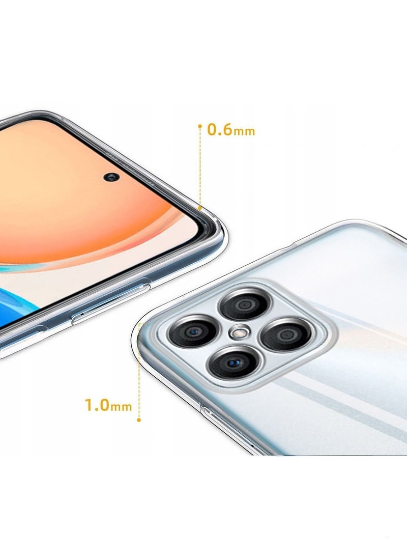 Wtech - Wing Series Ultra Thin Soft Corner Case Cover For Honor X8 4G Clear - Image 1