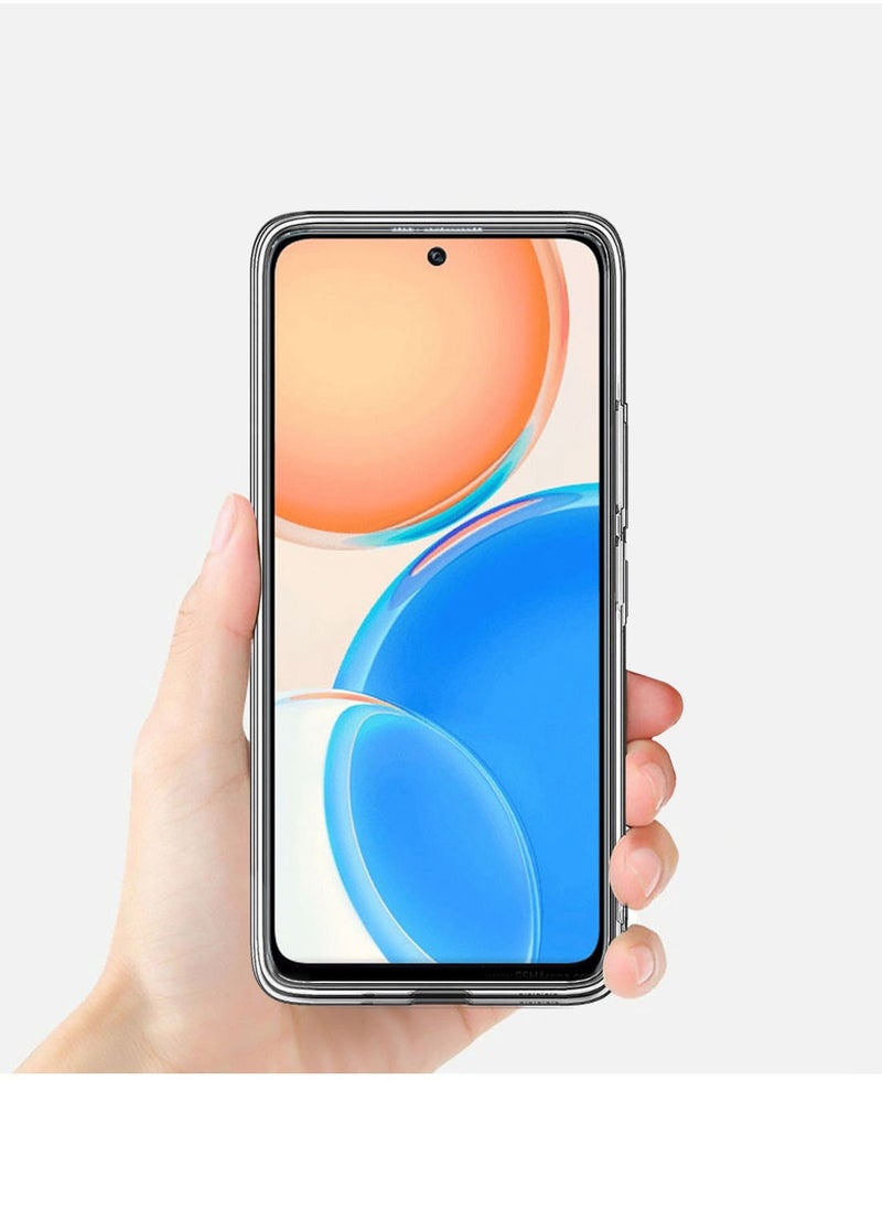 Wtech - Wing Series Ultra Thin Soft Corner Case Cover For Honor X8 4G Clear - Image 1