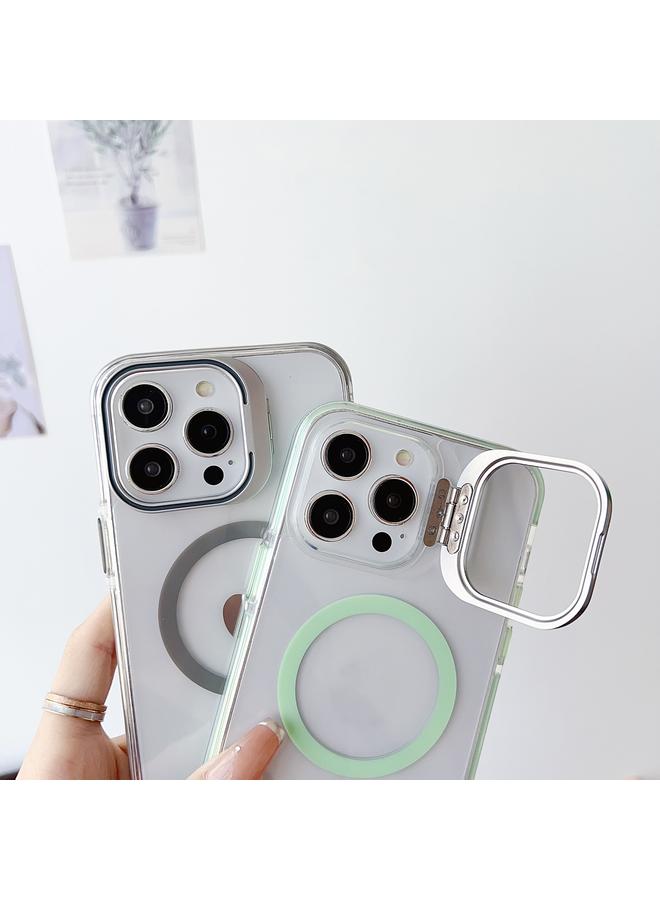 Zaboon Case For iPhone 13 Pro J2 High Transparent MagSafe Magnetic Frame Holder Phone Case - Image 3