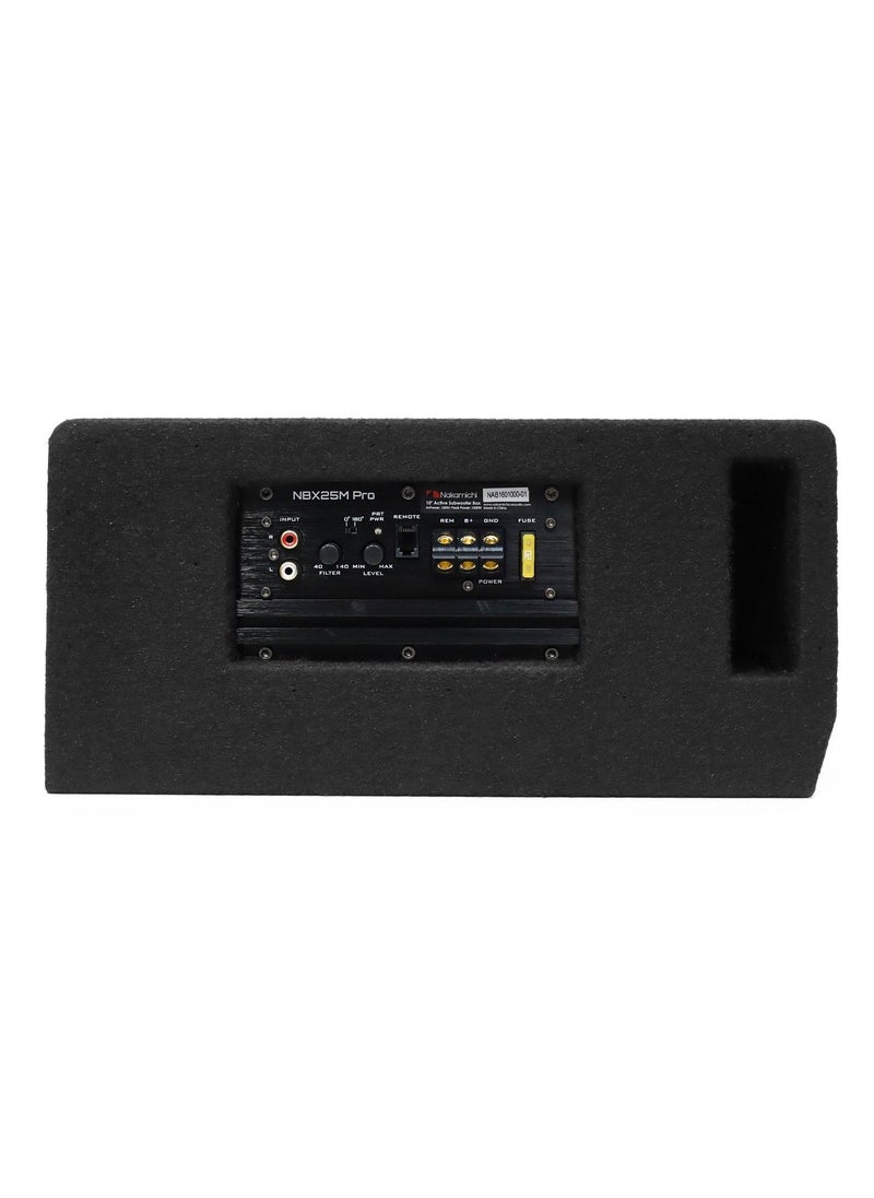 NAKAMICHI Nakamichi Active Subwoofer 10 Inch 1000W Slim Powered Subwoofer Strong Base  - Image 3