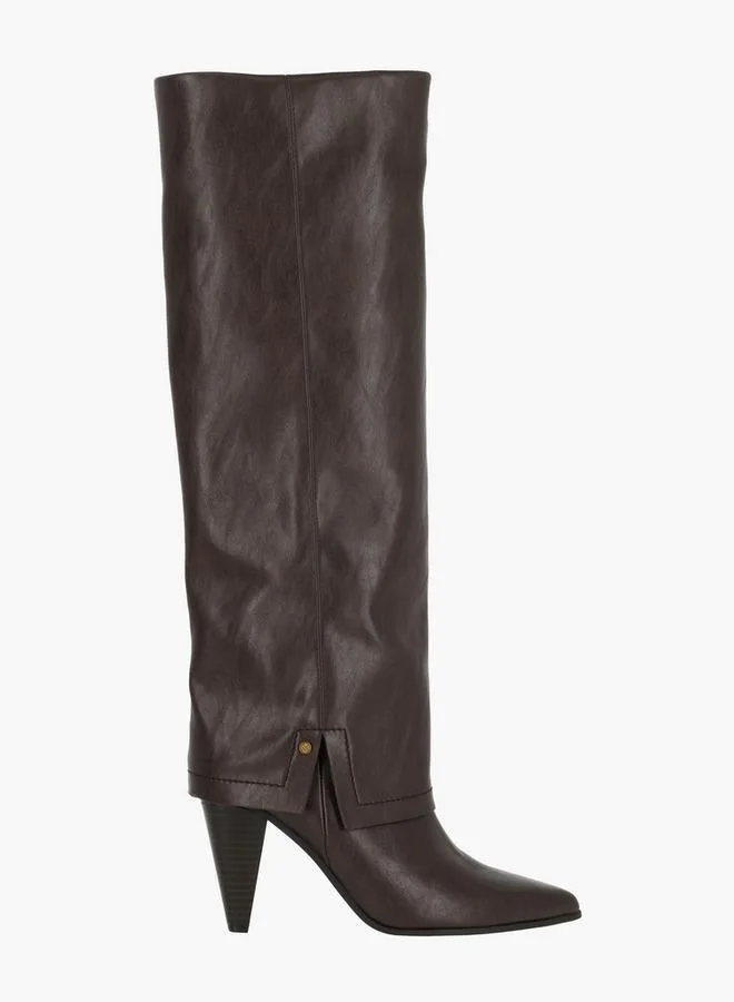 مكس Women Anora Cone Heel High Shaft Boots