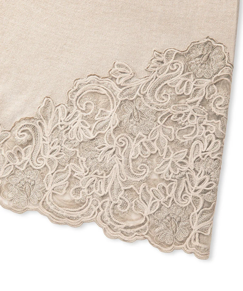Ipekyol  Lace-Applique Knit Skirt for Women | Best Price UAE