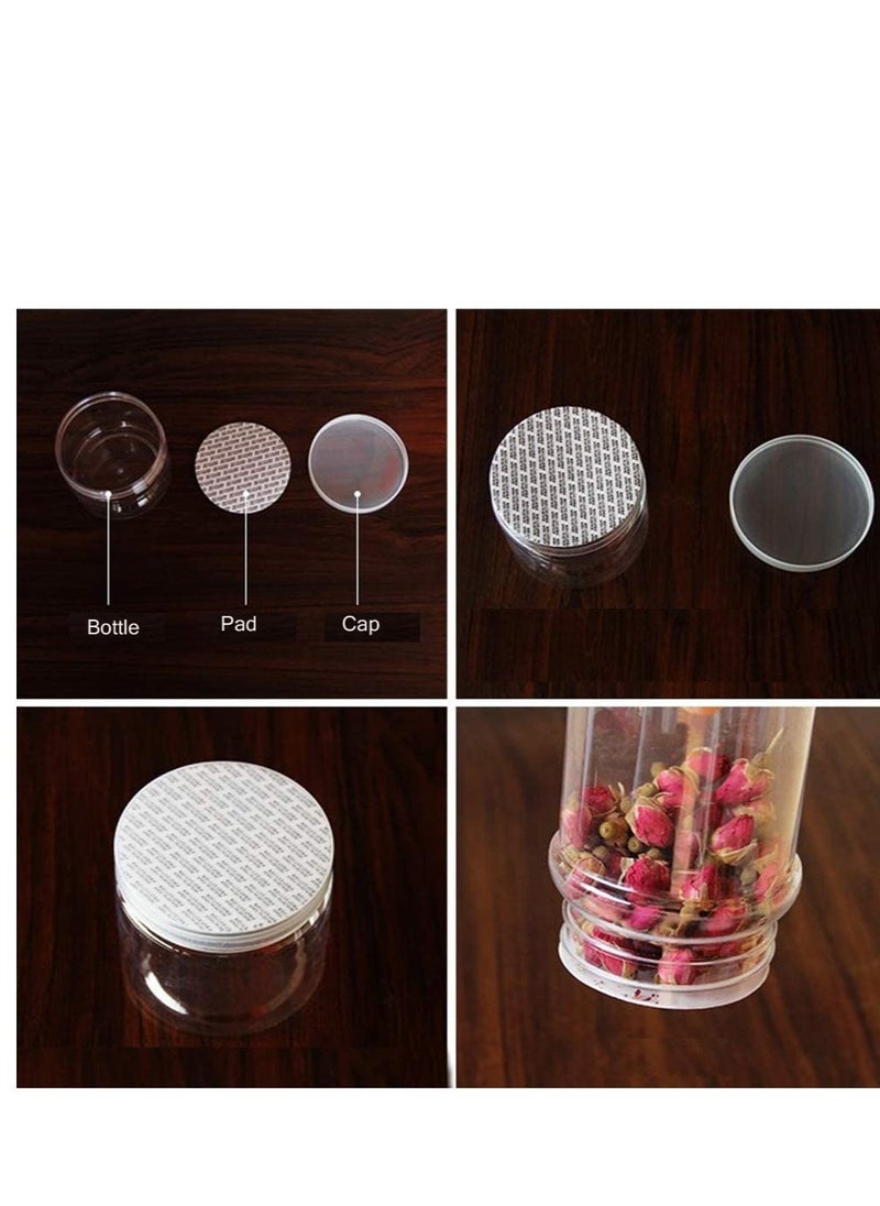 MLADEN - 100Pcs Pressure Sensitive Foam Seal Tamper Resistant Seals Torque Activated Cap Seals Liners for Cosmetic Bottles Cases Jars Vials(24mm/0.95inch) - Image 1