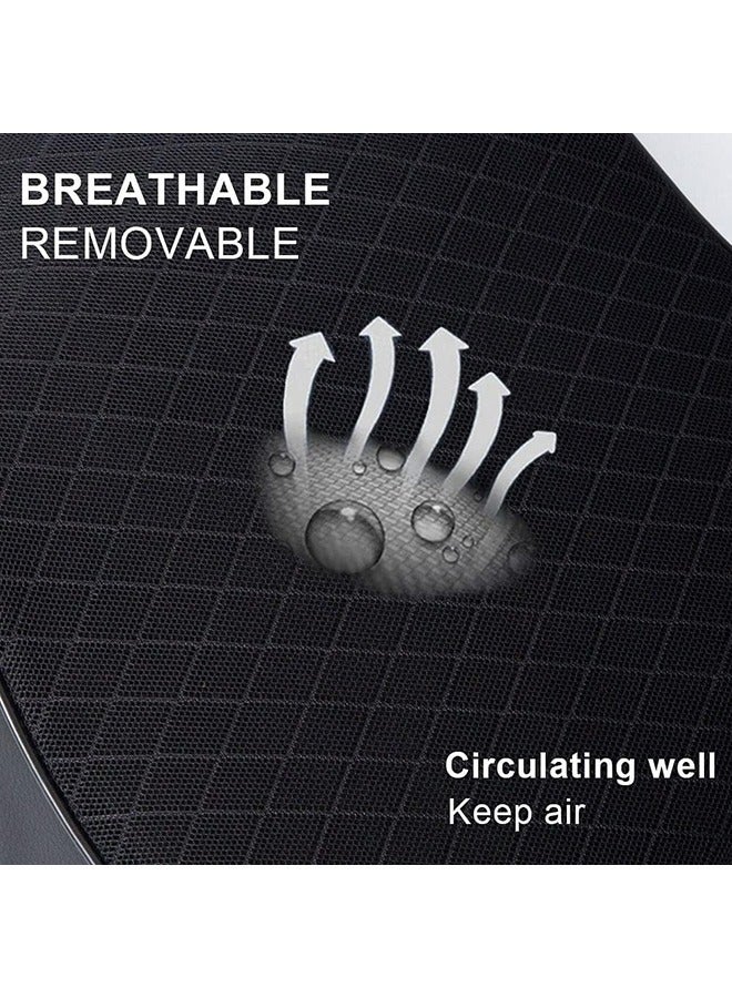 2 Pack Car Seat Neck Pillows,Car Headrest Pillow,Car Neck Support,Memory Foam, Soft, Breathable, For Neck Pain Relieve & Cervical Support - Image 4