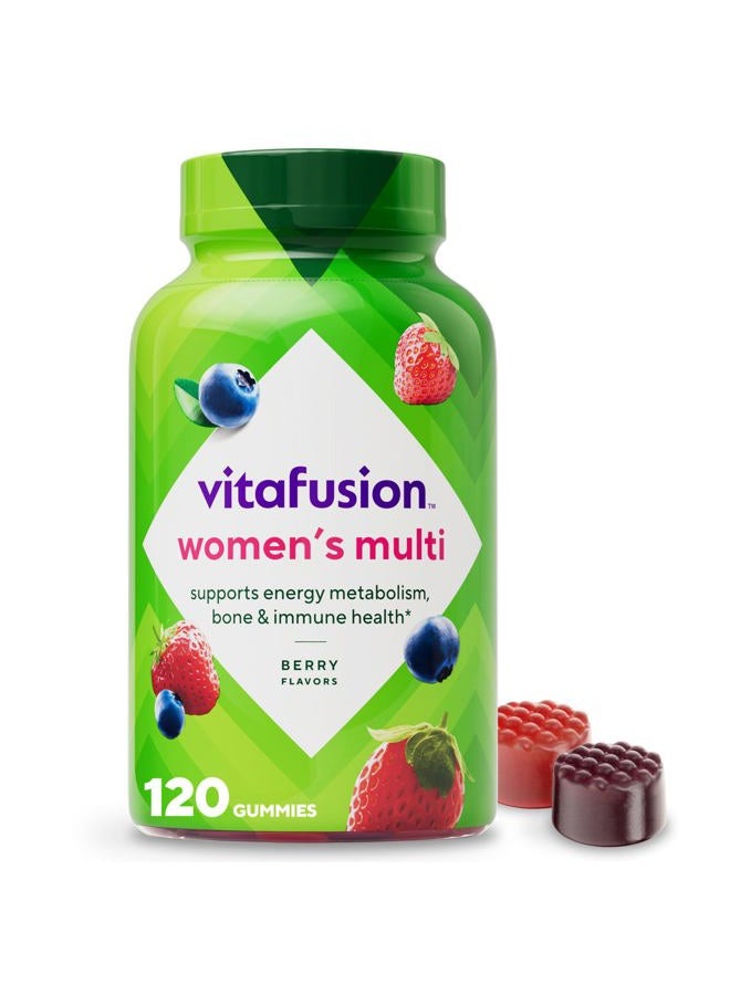 Vitafusion Adult Gummy Vitamins for Women, 120 Count - Image 1