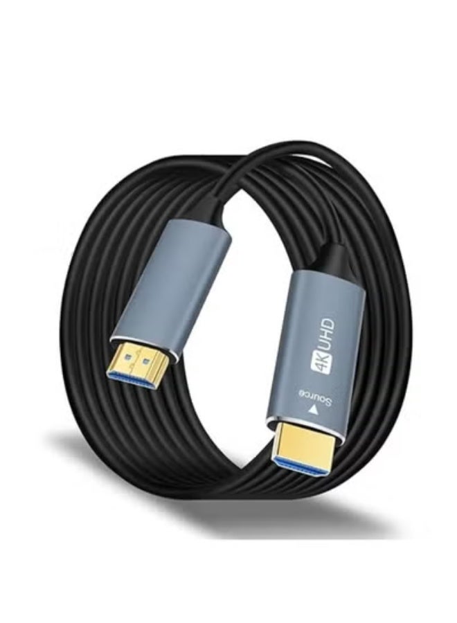50m Fiber Optic HDMI Cable – 4K@60Hz HDR10, 18Gbps High-Speed UHD – Supports 1440p@144Hz, HDCP 2.2 - Image 1