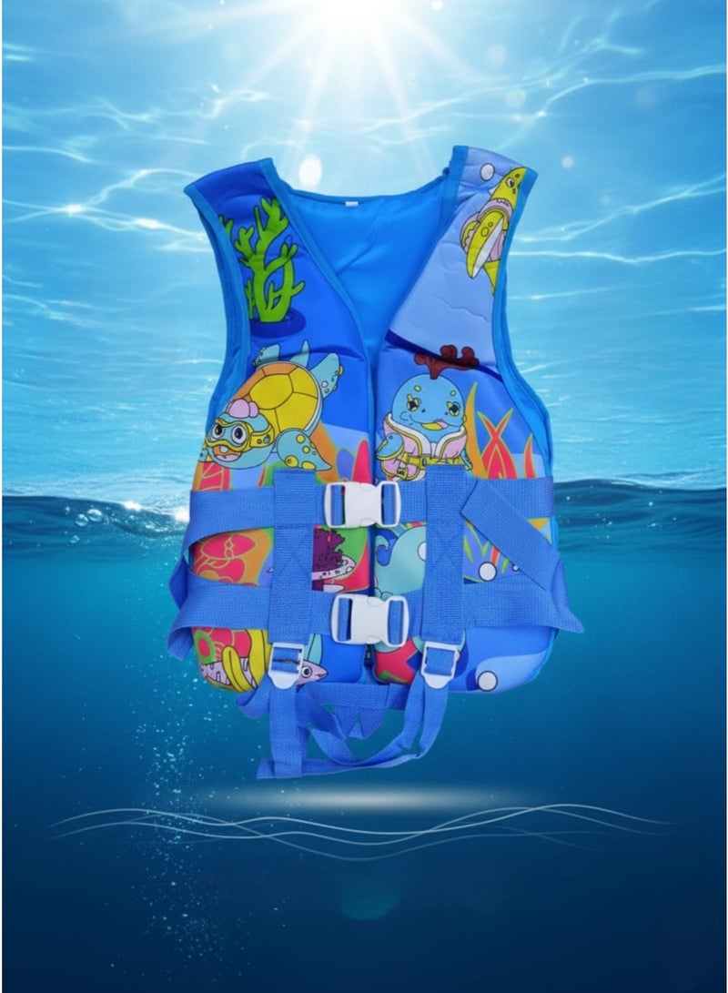 REBENUO Kids Swim Vest, Toddler Swim Vest, Kids Swim Vest for 2-4 Years Old Children for Swimming at the Beach/Pool, Medium Size - Image 3
