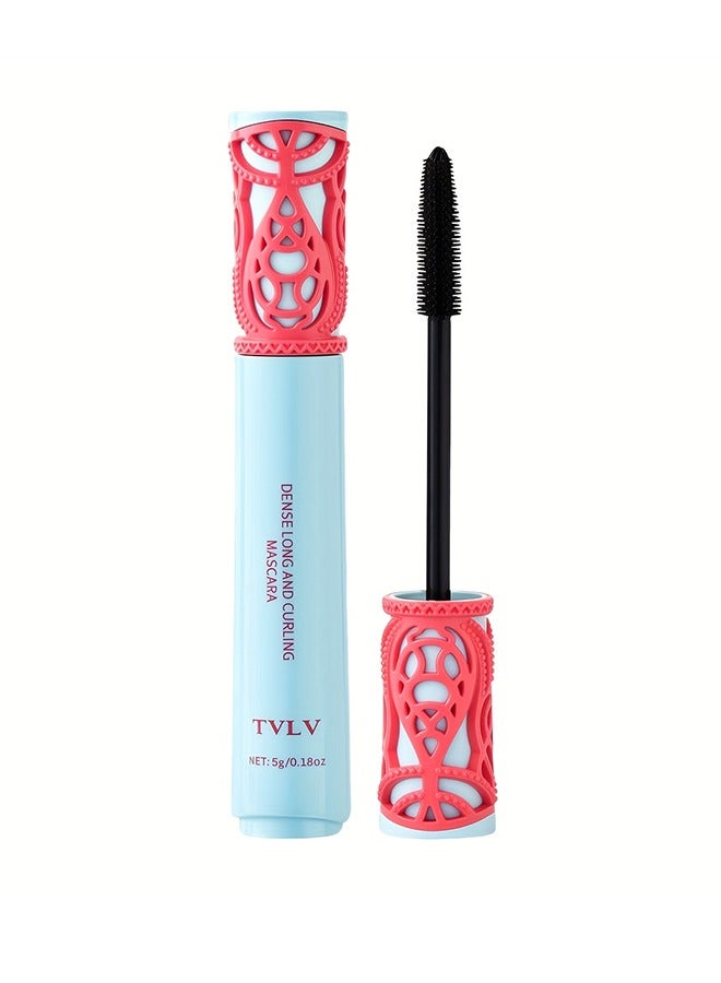 تي في ال في TVLV أسود إطالة وحجم ماسكارا، مقاومة للماء ومضادة للقطع للعيون الكبيرة الديناميكية، 5g - Image 1