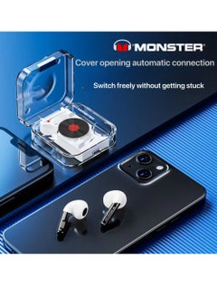 Monster MONSTER XKT01 Wireless Bluetooth Headset Semi-in-Ear Music Game Headset Bluetooth 5.2  - Image 3