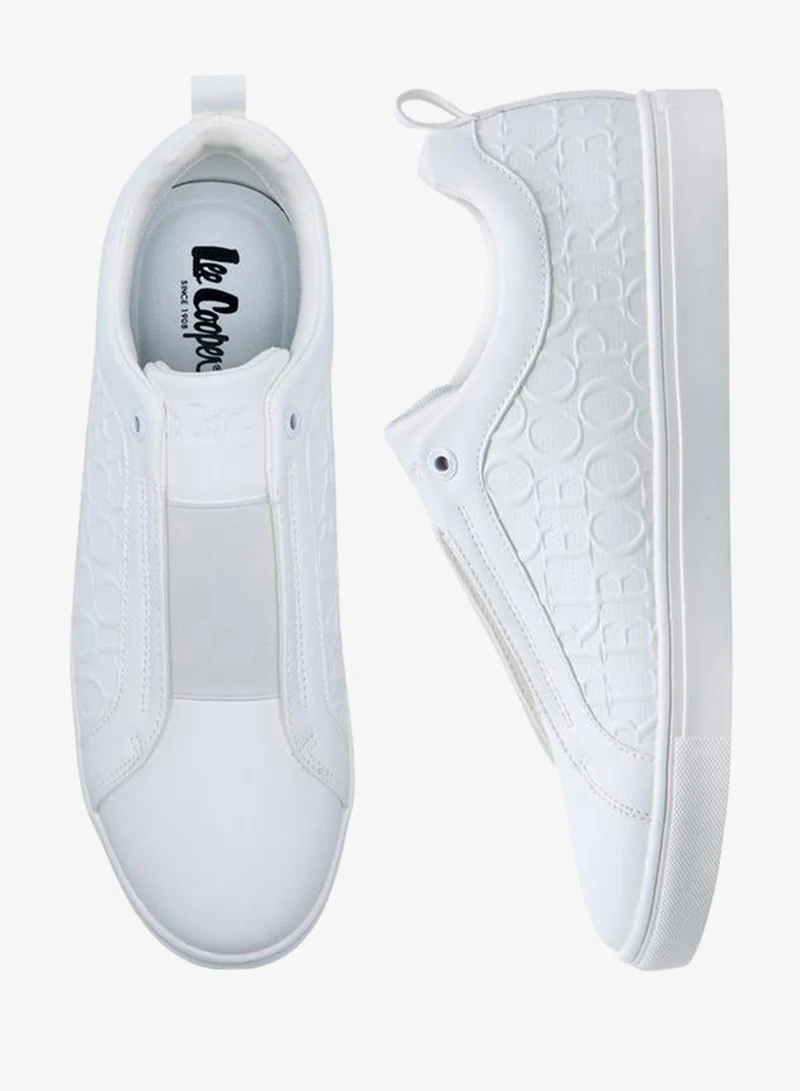 Lee Cooper Men's Embossed Slip-On Loafers