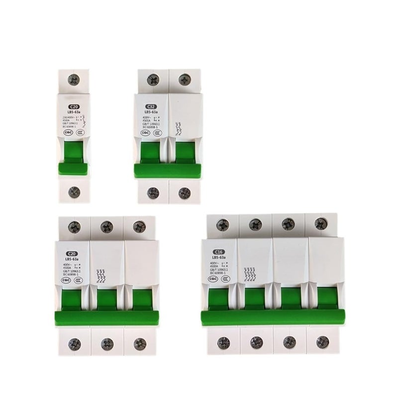 Circuit Breaker, Circuit Overload Protection Household Mini Circuit Breaker Automatic Transfer Switch Over(63a,3) - Image 1