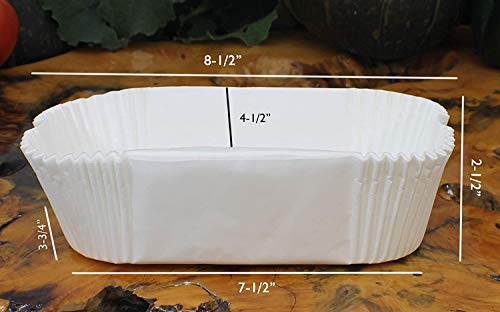 Bosrahl Loaf Bread Baking Pans, Disposable Paper & Tin Liners, 24 Pieces - Image 3