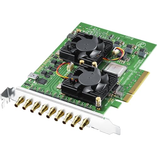 Blackmagic Design DeckLink Quad 2 PCIe Capture and Playback Card, Up to 1080p60, 8 Channel 3G-SDI (BDLKDVQD2) - Image 5