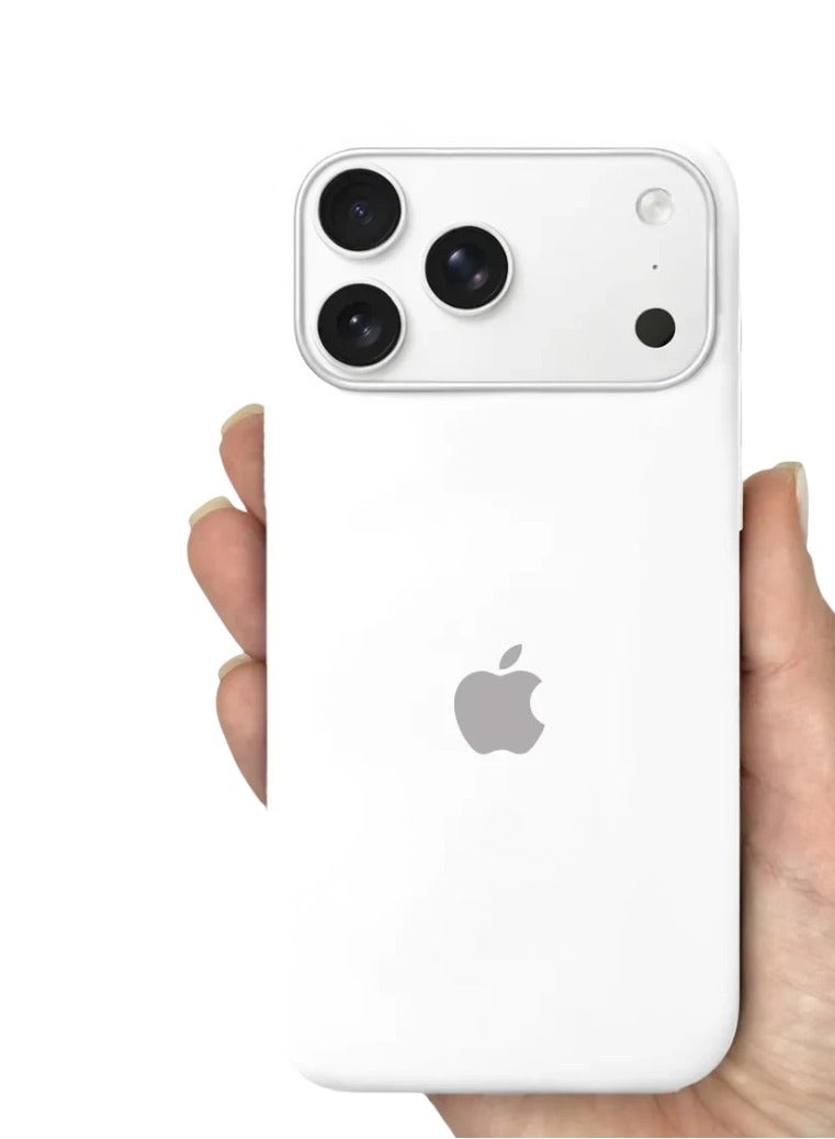 iPhone 17 Pro Case Silky Soft Touch Full-Body Protection  Cover For iPhone 17 Pro Anti-Scratch Shockproof Phone Case with Microfiber Lining Cover For iPhone 17 Pro - Image 1