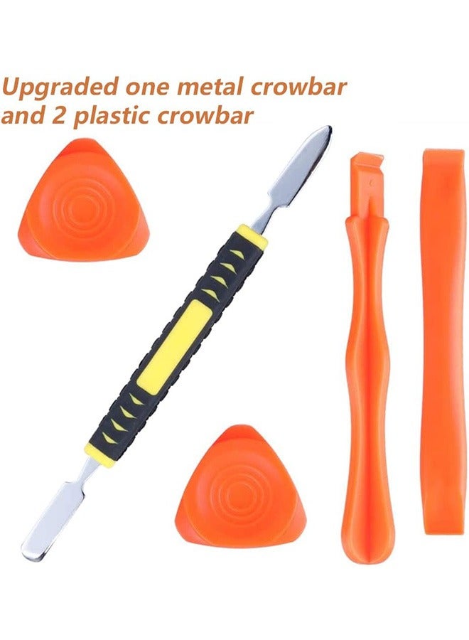 LENND Repair Tool Kit for Xbox One 360 PS3 PS4 PS5 Controller XBOX series X|S, 12 in 1 T6 T8 T10 Xbox One Screwdriver Set with Cross Screwdriver 1.5, Safe Pry Tools, Cleaning Brush  - Image 3