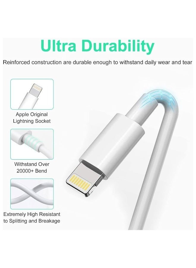 XYXS iPhone Charger Cable 2M [MFi Certified] USB C to Lightning Cable Fast Charging Power Delivery PD 20W iPhone Cable for iPhone 14/14 Pro/14 Plus/14 Pro Max, iPad Pro, iPhone 8-13 All Series - Image 5