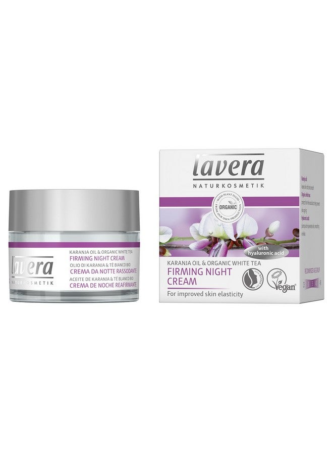 lavera Karanja Oil And Organic White Tea Firming Cream Night 1.6 Ounce - Image 1