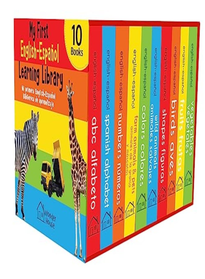 My First English Espa Ol Learning Library Mi Primea English Espa Ol Learning Library Boxset by Wonder House Books Paperback