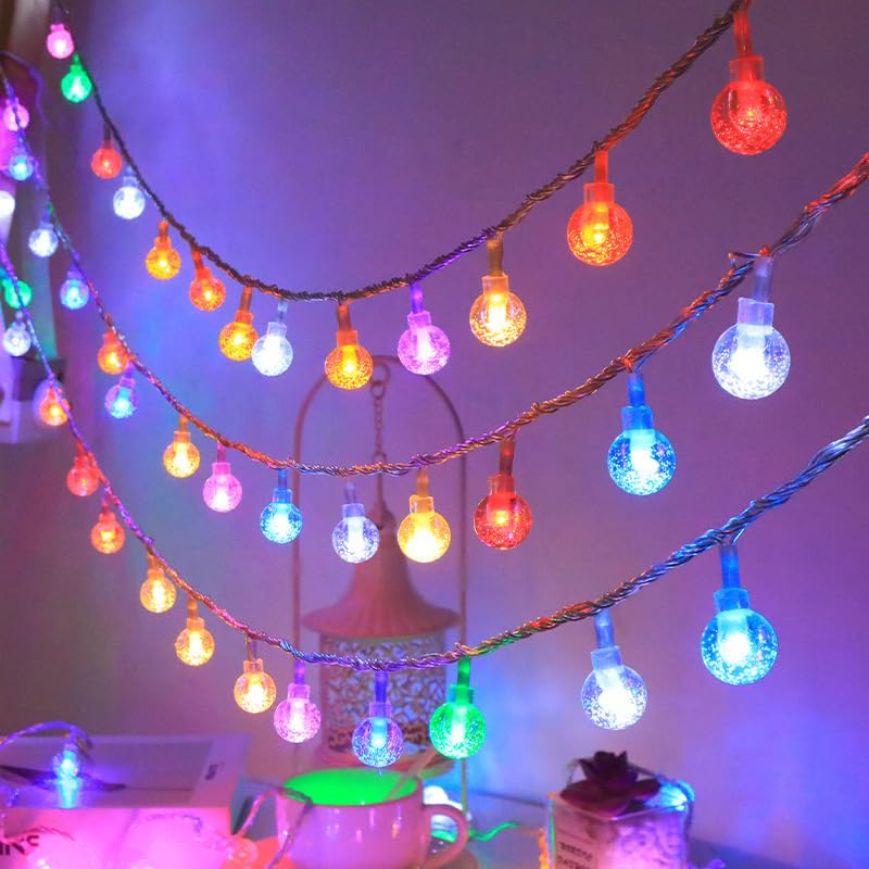 One94Store Drop String Lights – 14 LED, 3 Meter, Warm White, Waterproof Decorative Fairy Lights for Indoor/Outdoor, Garden, Diwali, Christmas, Wedding (Warm White) - Image 1