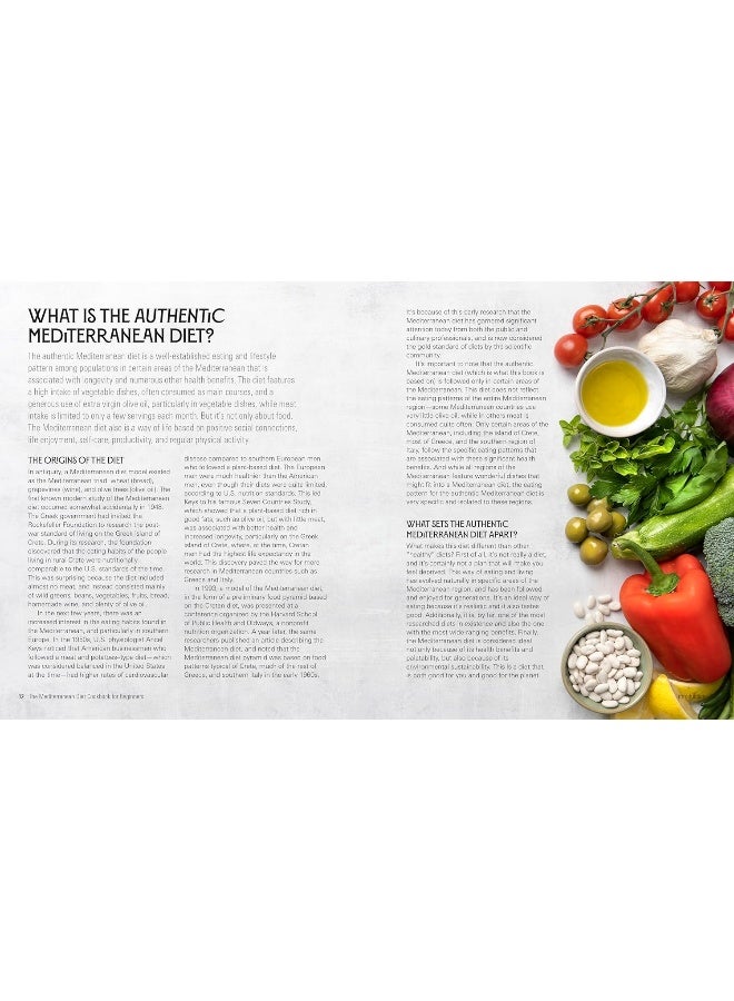 The Mediterranean Diet Cookbook for Beginners: Meal Plans, Expert Guidance, and 100 Recipes to Get You Started - Image 1