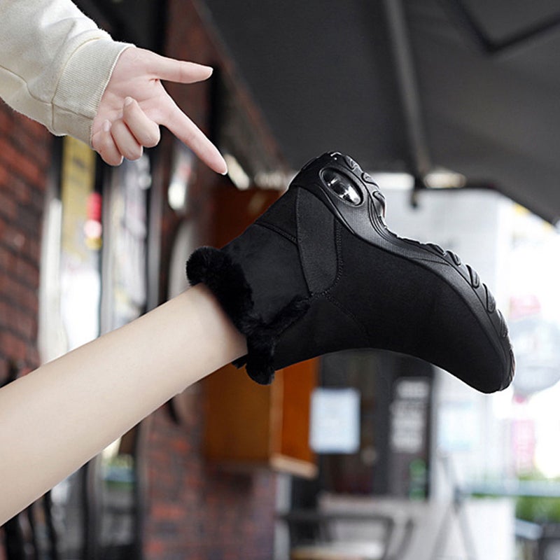 1 Pair Fashion Winter Woman Versatile Snow Boots Warm Snow Boots - Image 4