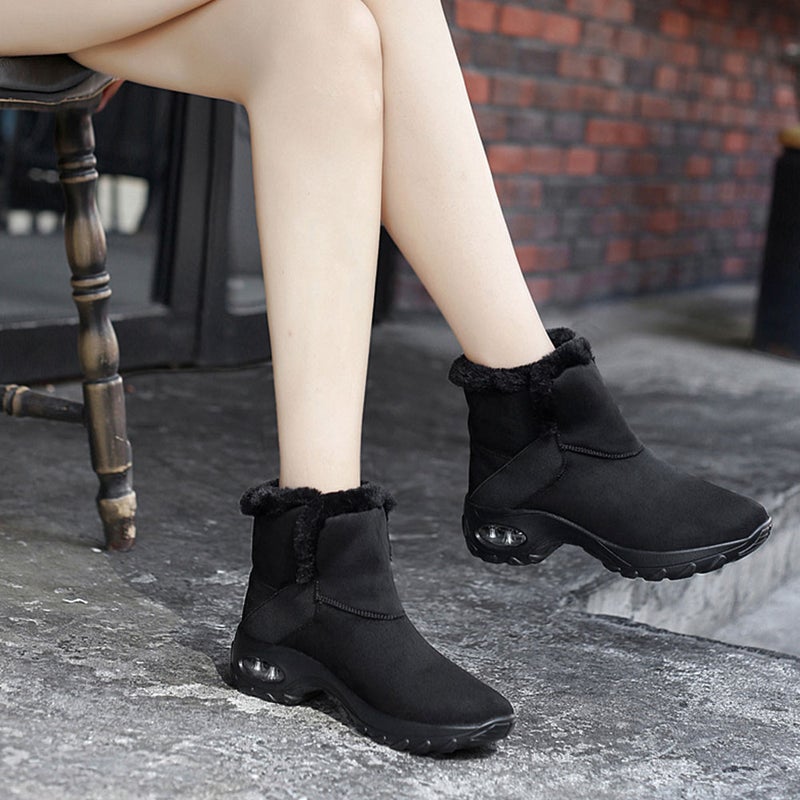 1 Pair Fashion Winter Woman Versatile Snow Boots Warm Snow Boots - Image 5