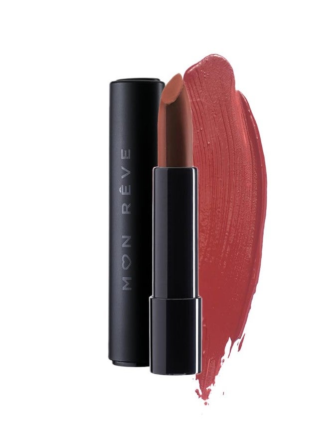 MON RÊVE Mon Reve Irresistible Lips Moisturizing Lipstick for Women - Shine Hydrating Lipstick with Jojoba Oil - Clean Beauty Lip Tint for Smooth, Juicy Lips - Sensitive Skin Makeup - Moisture Lip Product (10) - Image 1