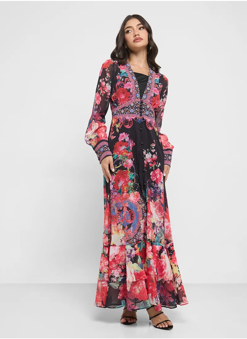 ايلا Floral Print Dress