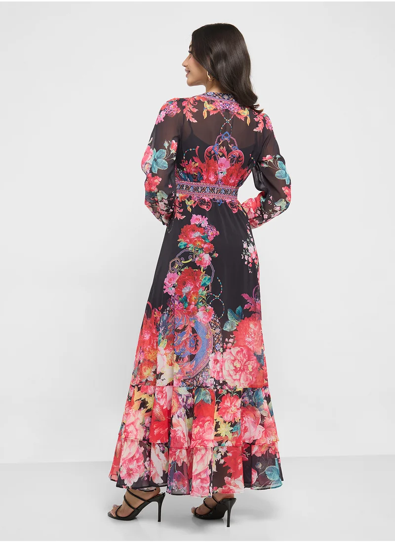 ايلا Floral Print Dress