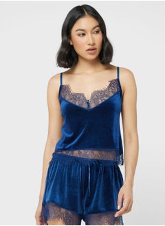 Strappy Lace Detail Top