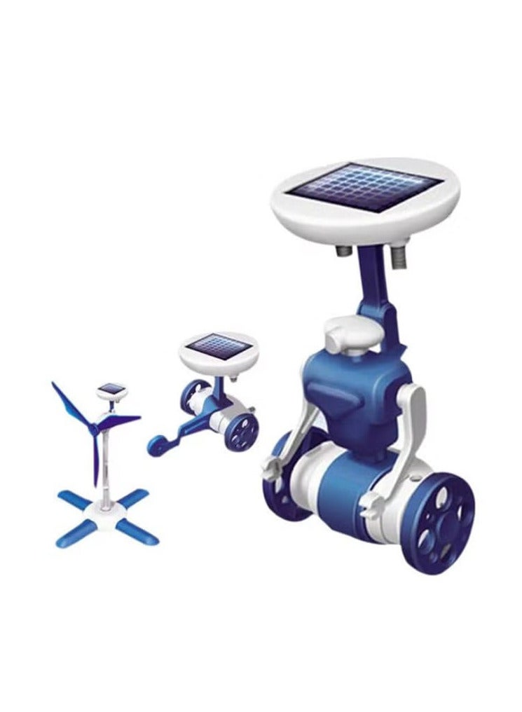 DIY 6 IN 1 Creative Educational Learning Power Solar Robot Toys Kit - Image 2