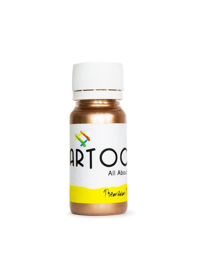 ARTOOL Mica Powder for Epoxy Resin Pigment Art Beauty Brown Non Toxic Multipurpose Use In Making Candles, Painting, Art and Craft Projects 9 gm (PP43) - Image 1