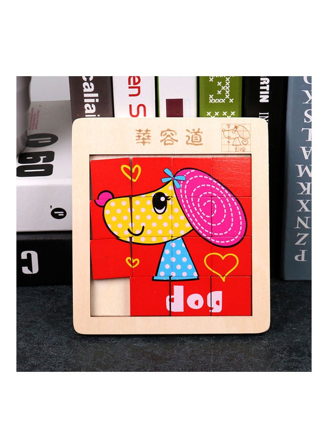 Creative Wooden Number Jigsaw Toy 16.3x1x14.8cm - Image 5