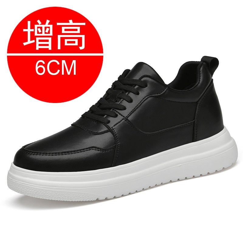 2022 Spring and Summer New Inner Height Increasing Men''s Shoes Casual Sports Skate Shoes Korean Trend Invisible Height Increasing Shoes for Men 10cm - Image 1