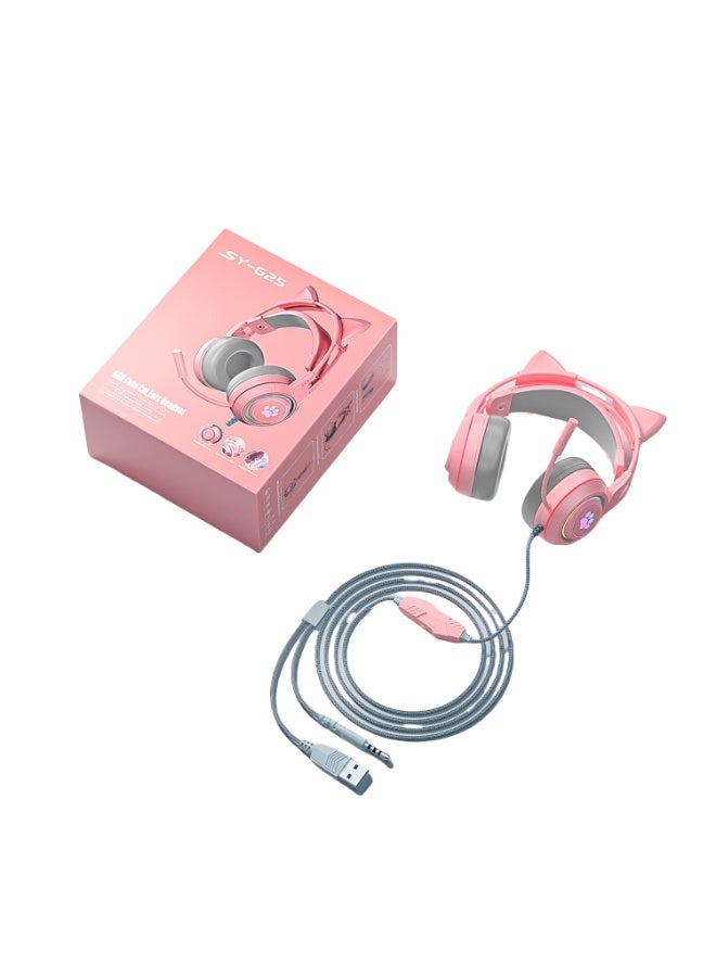 KUYING New E-Sports Gaming Headset With Wired Headphones 