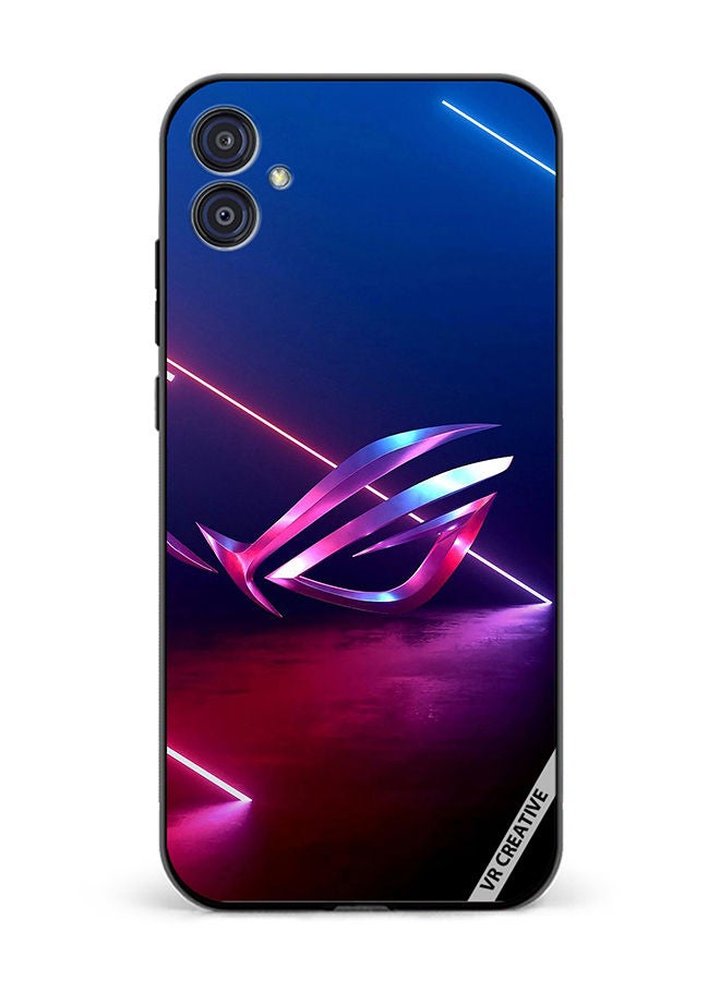 VR CREATIVE Protective Case Cover For Samsung Galaxy M04/F04 Republic Of Gamers Logo Design Multicolour - Image 1