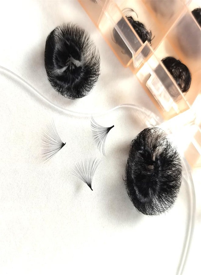 Generic Veritee 1000 Fans 25D Handmade Lash Extensions by Pinching Mix 9-16mm Cashmere Velvet Premade Eyelash Extensions Silk Promade Loose fans, black - Image 4