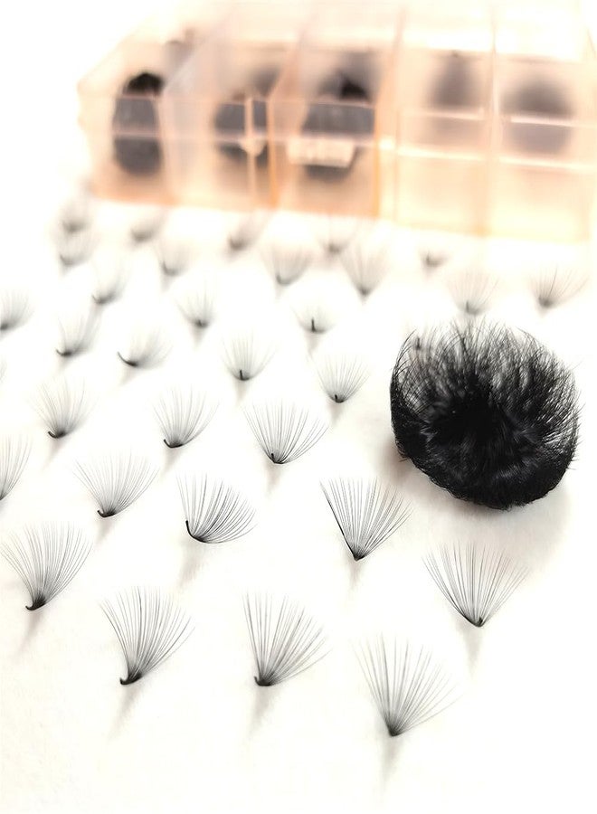 Generic Veritee 1000 Fans 25D Handmade Lash Extensions by Pinching Mix 9-16mm Cashmere Velvet Premade Eyelash Extensions Silk Promade Loose fans, black - Image 3