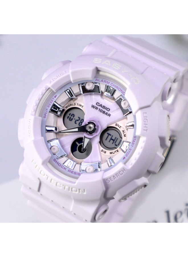 CASIO Baby-G Women's Watch BA-130WP-6ADR Purple Dial Purple Band - Image 3
