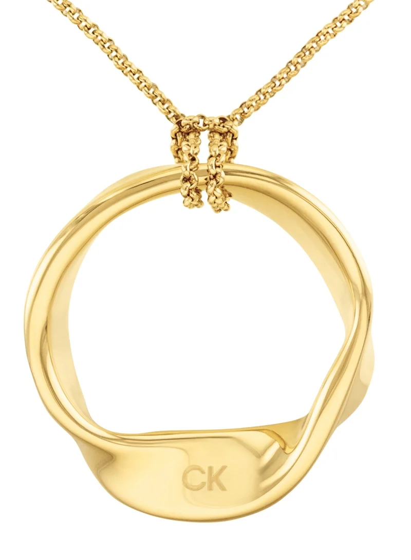 كالفن كلاين Calvin Klein Women's Gold Pendant Necklaces - 35000526
