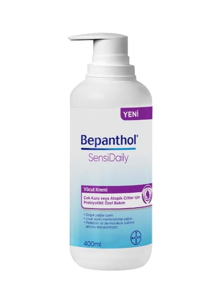 Bepanthol Sensidaily Body Cream 400 ml - Image 2