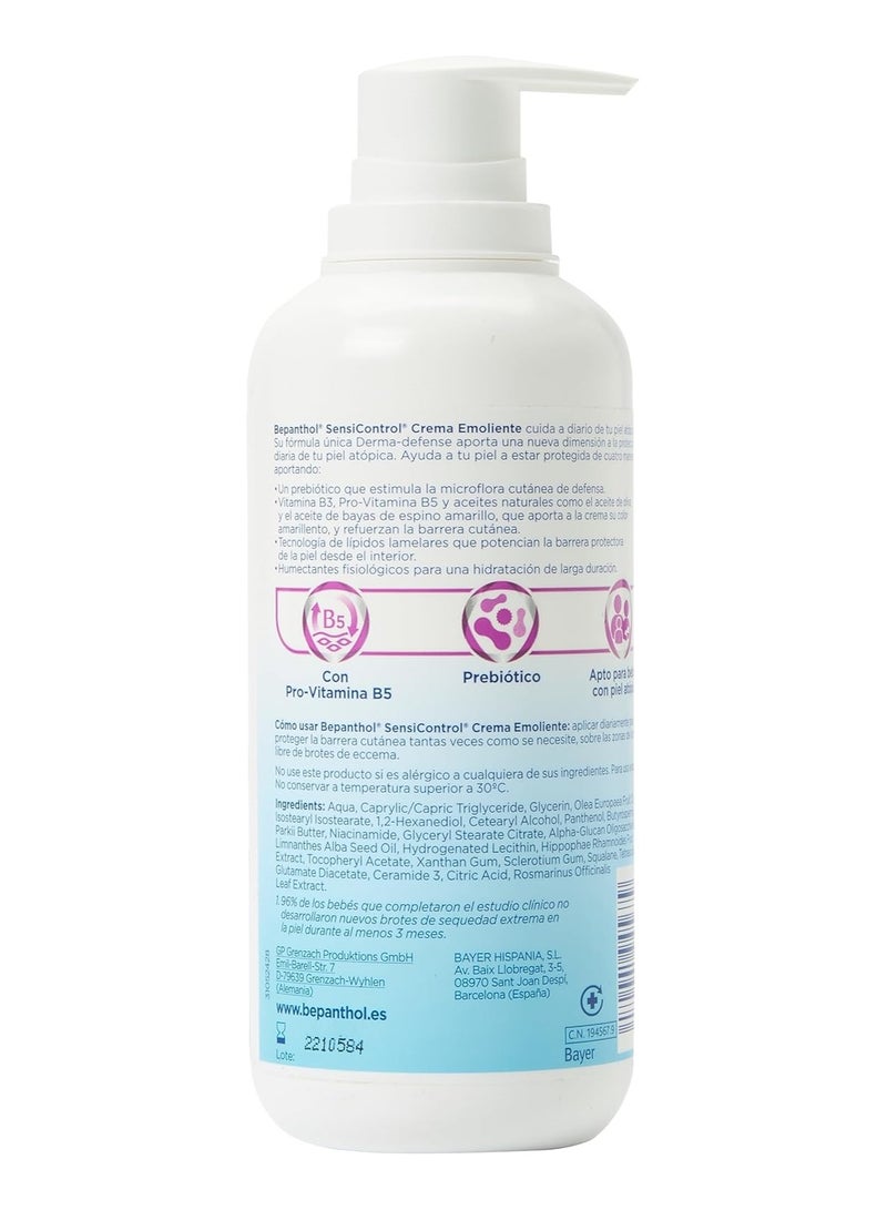 Bepanthol Sensidaily Body Cream 400 ml - Image 3
