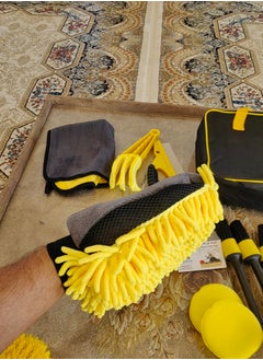 alayjah 20PCS Car Detailing Brush Kit with Drill Attachments – Interior, Exterior, Tire & Wheel Cleaner Set  - Image 4