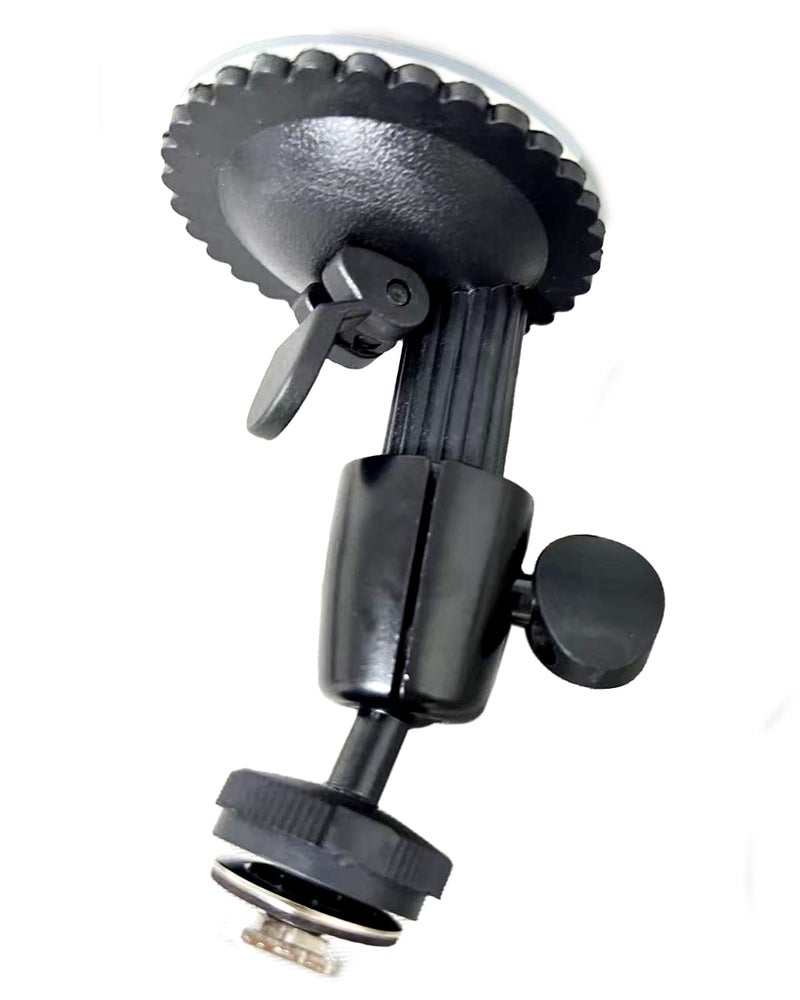 VOONOA Windshield Suction Cup Bracket Mount for 7 9 10.1 10.36 Inch Monitor Display, Fix The Monitor on Windshield Dash Board, Metal-Made, Adjustable Strong Load-Bearing Mount Holder - Image 1