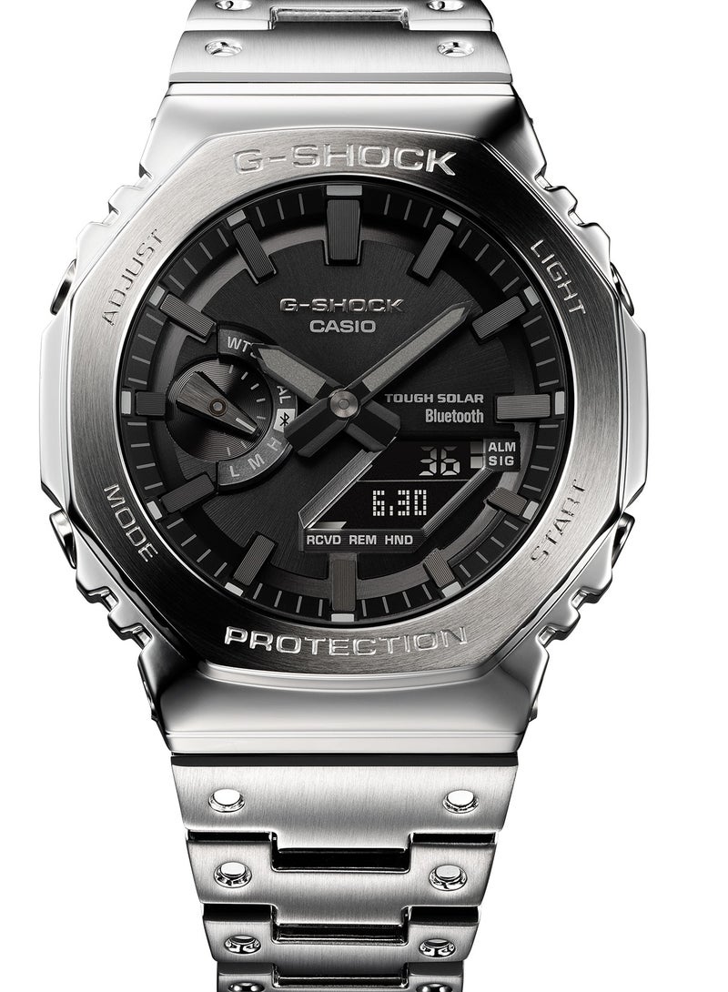 CASIO G-Shock Steel Men's Quartz Watch with Analog Digital Display - Image 4