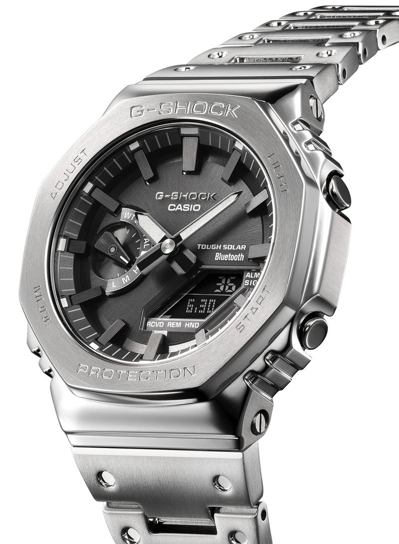 CASIO G-Shock Steel Men's Quartz Watch with Analog Digital Display - Image 5