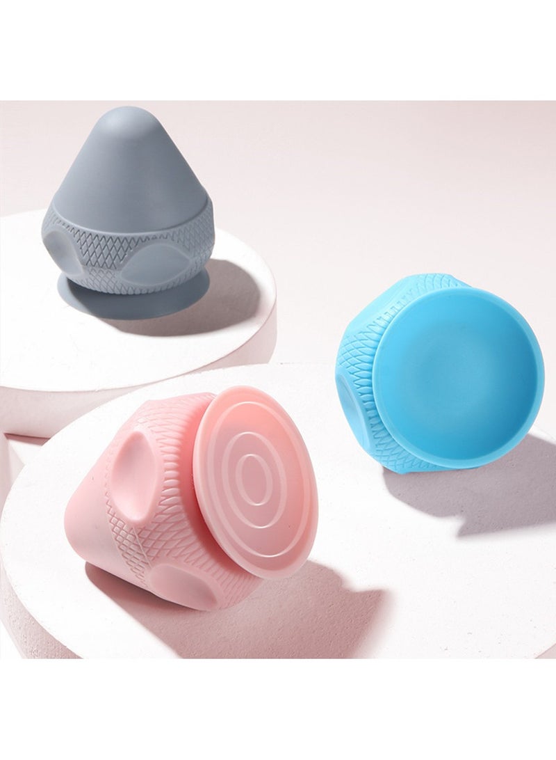 NIBEMINENT كرة تدليك عضلات وردية من 3 قطع، جهاز تدليك متعدد الوظائف للذراع والساق والكتف، مناسب للاسترخاء العضلي للرجال والنساء - Image 1