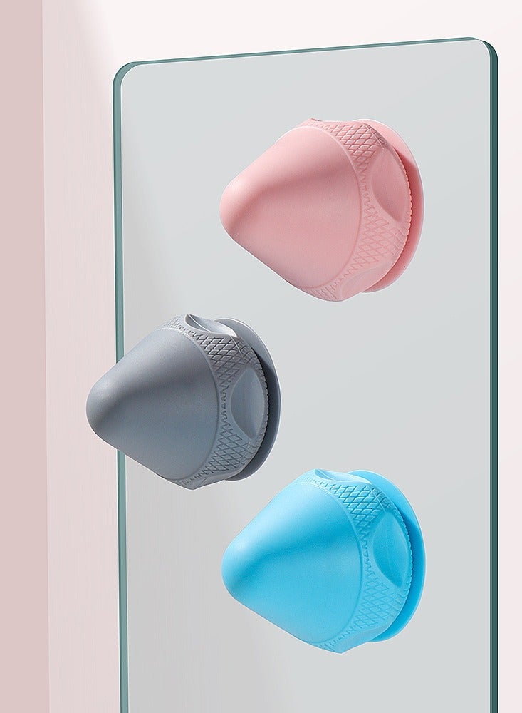 NIBEMINENT كرة تدليك عضلات وردية من 3 قطع، جهاز تدليك متعدد الوظائف للذراع والساق والكتف، مناسب للاسترخاء العضلي للرجال والنساء - Image 3